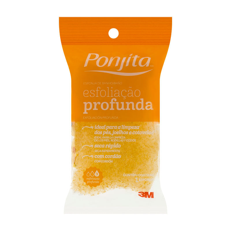 Esponja para Banho 3M Pontija Esfoliante 680