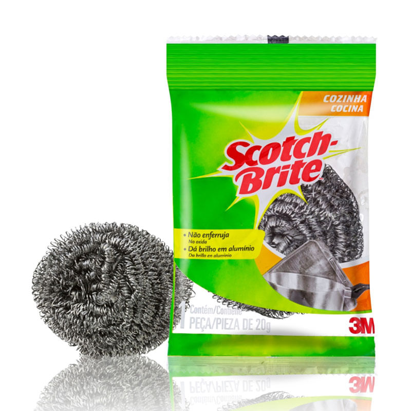 Esponja Scotch Brite Alumínio 