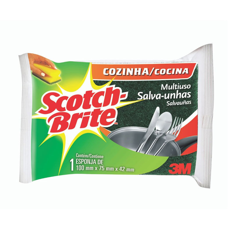 Esponja Scotch Brite Salva Unhas 