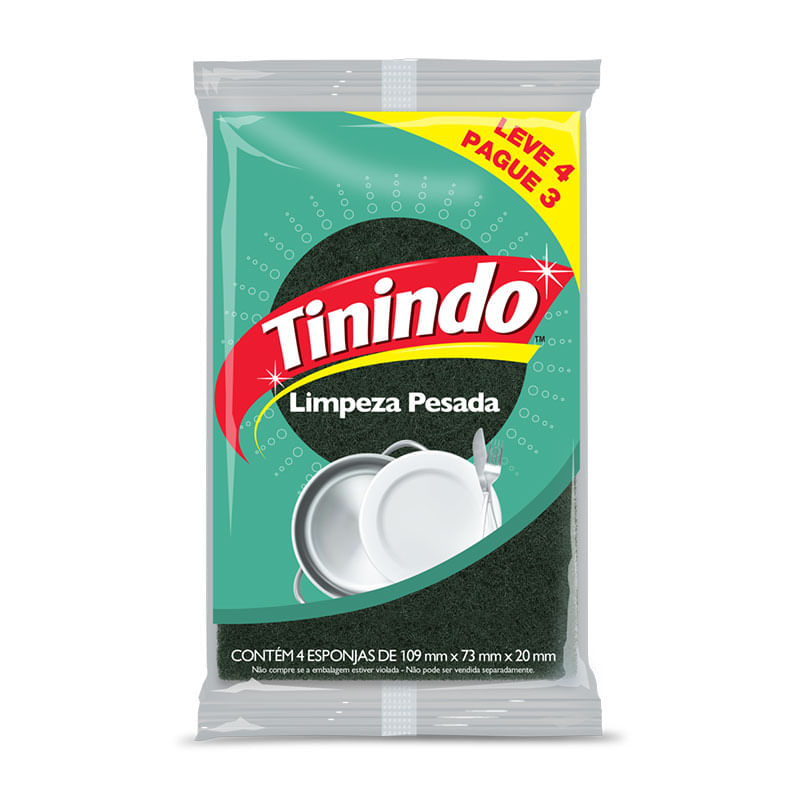 Esponja Tinindo Multiuso Leve4 Pague3