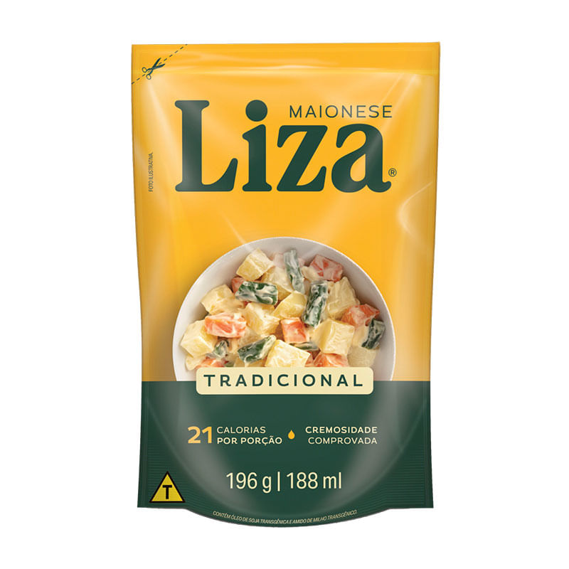 Maionese Liza Sachê 196g