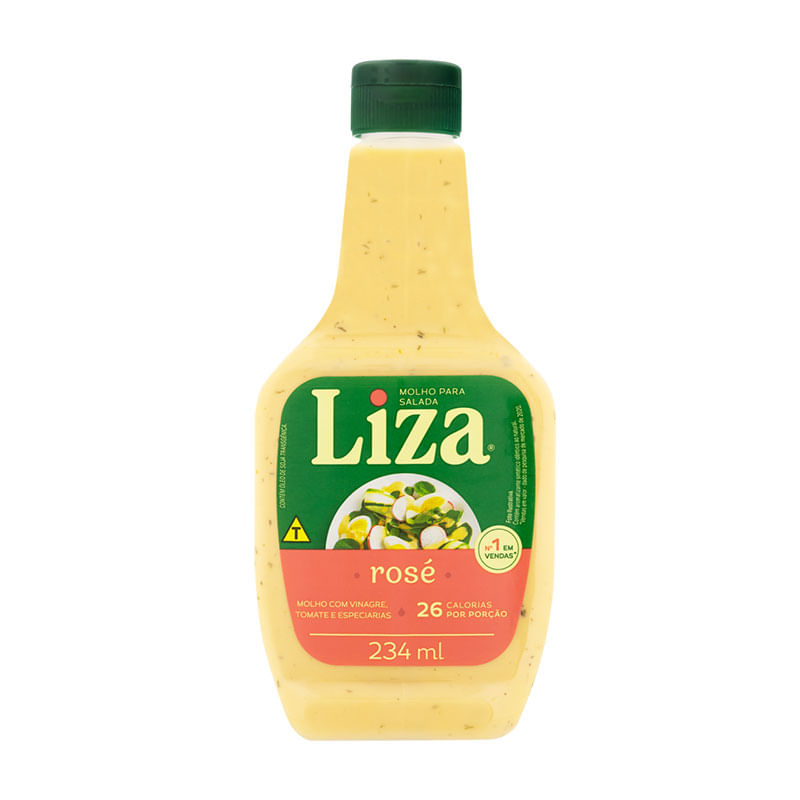 Molho Liza para Salada Rose Pet 234ml