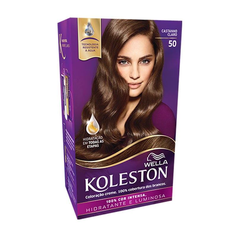 Tintura Koleston Kit 50 Castanho Claro