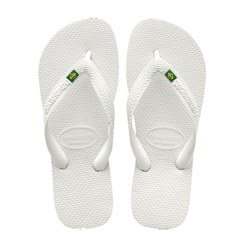 Sandália Havaiana  Brasil Branca 37/38