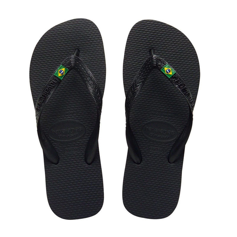 Sandália Havaiana Brasil Preta 43/44