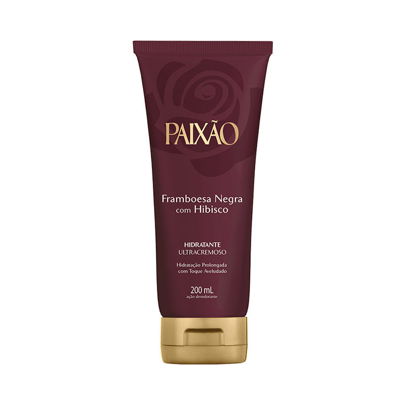 Creme Hidratante Paixão Framboesa Hibisco 200ml