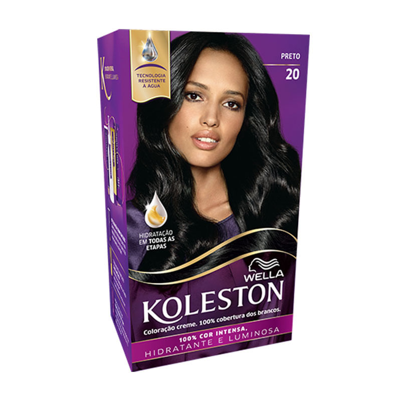 Tintura Koleston Kit 20 Preto