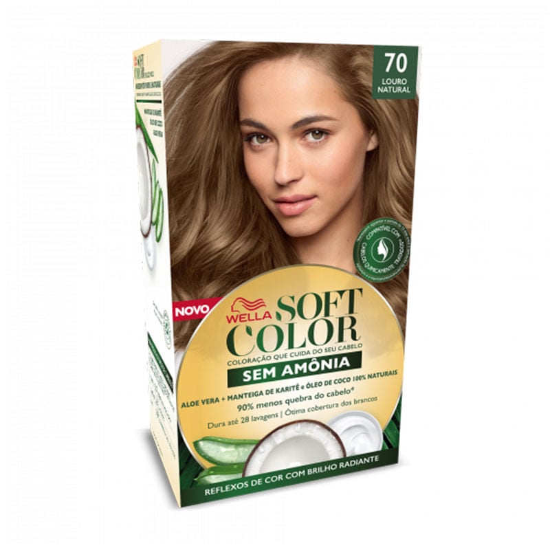 Tintura Soft Color Kit 70 Louro Natural