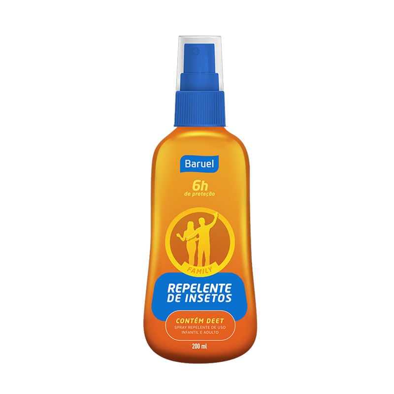 Repelente Baruel Spray Family 200ml