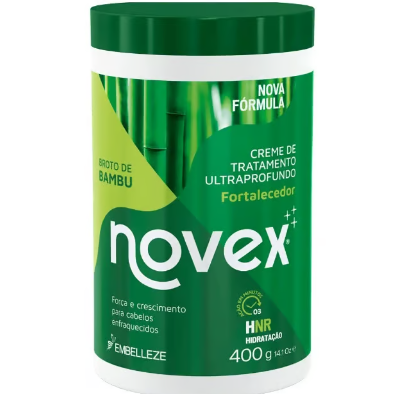 Creme de Tratamento Novex Broto de Bambu 400g 