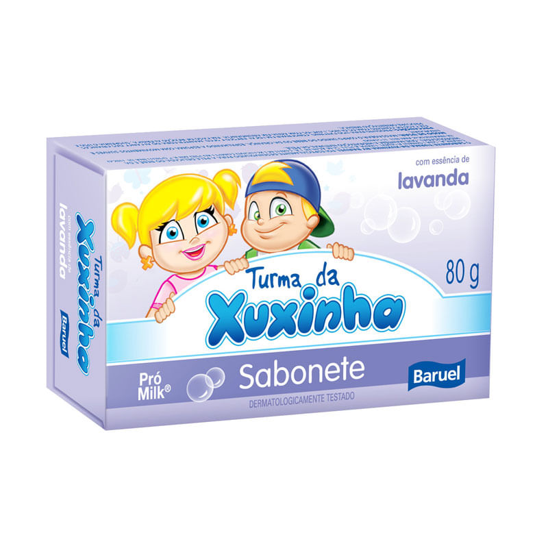 Sabonete Infantil Turma da Xuxinha Lavanda 80g