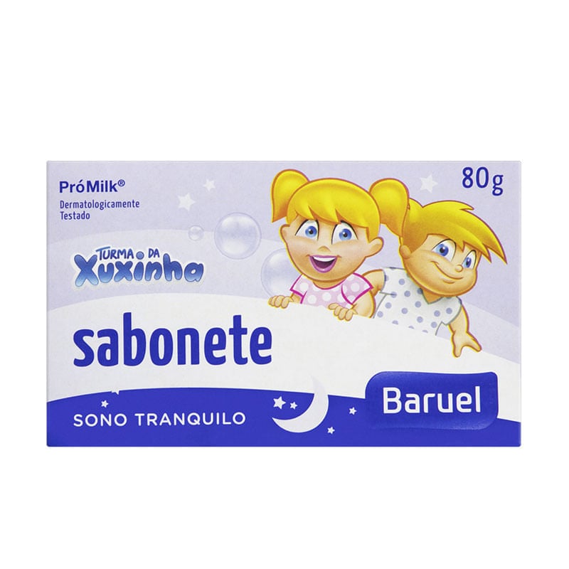 Sabonete Infantil Turma da Xuxinha Sono Tranquilo 80g
