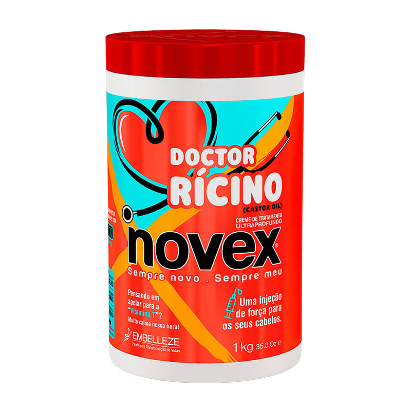 Creme de Tratamento Novex 1kg Doctor Rícino