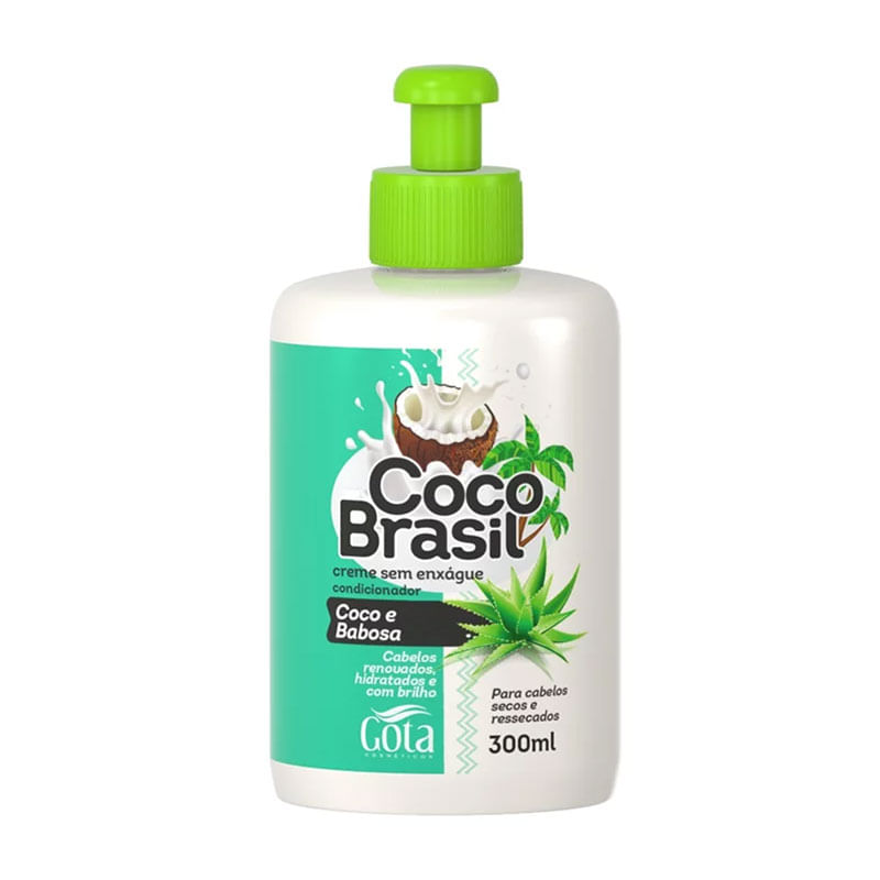 Creme para Pentear Gota Coco e Babosa 300ml