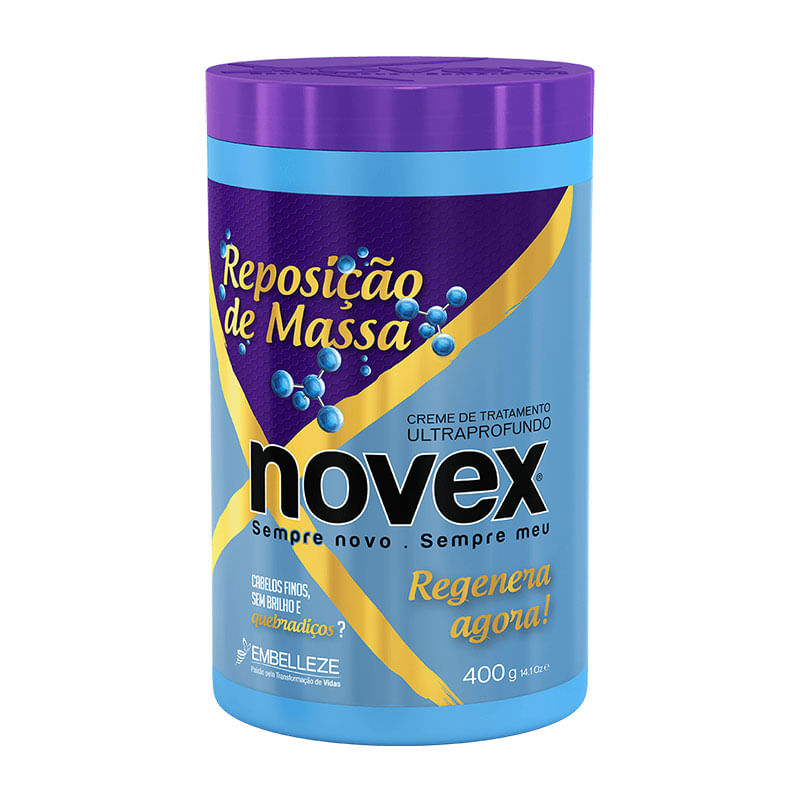 Creme de Tratamento Novex Repositor de Massas 400g 