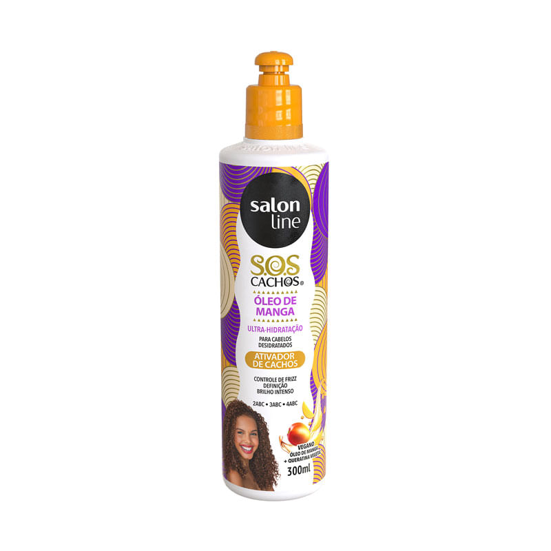 Ativador de Cachos Salon Line 300ml Sos Manga