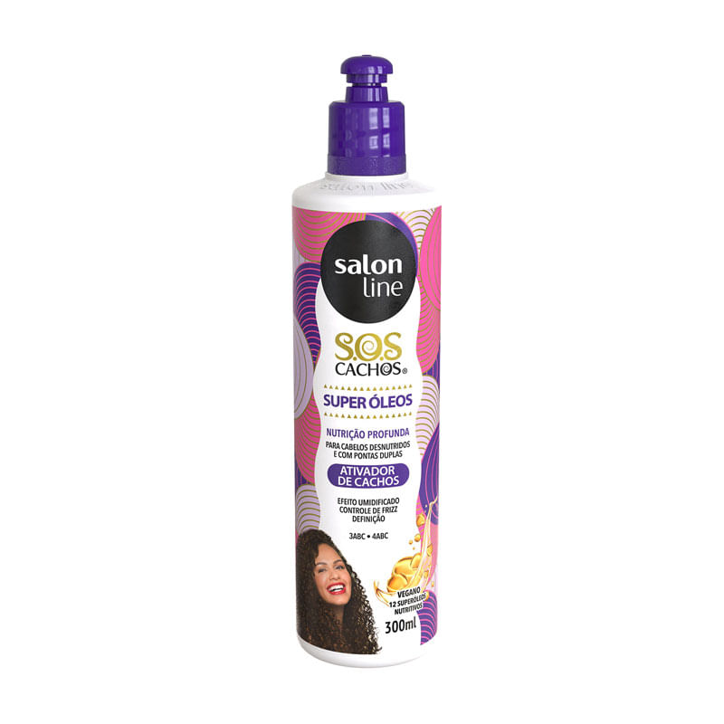 Ativador de Cachos Salon Line 300ml Sos Nutrição