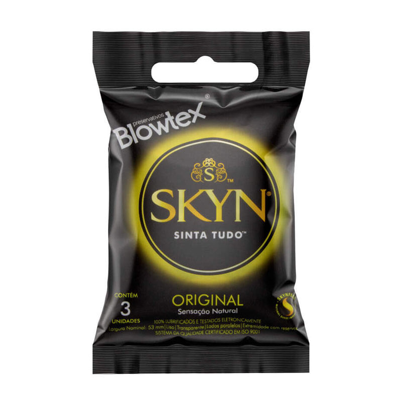Preservativo Blowtex Skyn com 3un