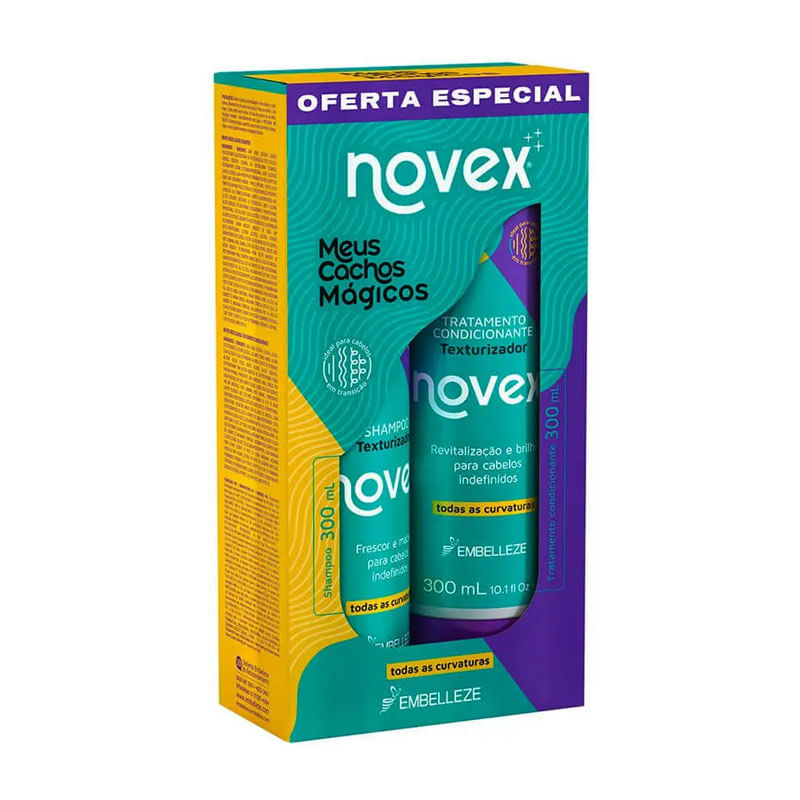 Shampoo+Condicionador Novex Meus Cachos 2x300ml