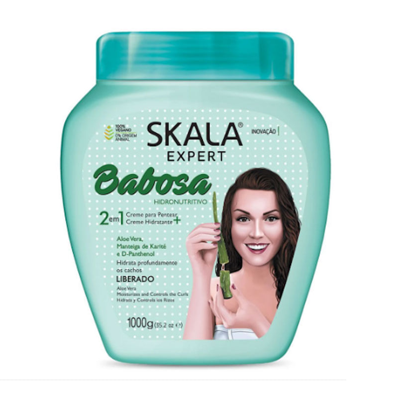 Creme para Tratamento Skala 2em1 Babosa 1kg 