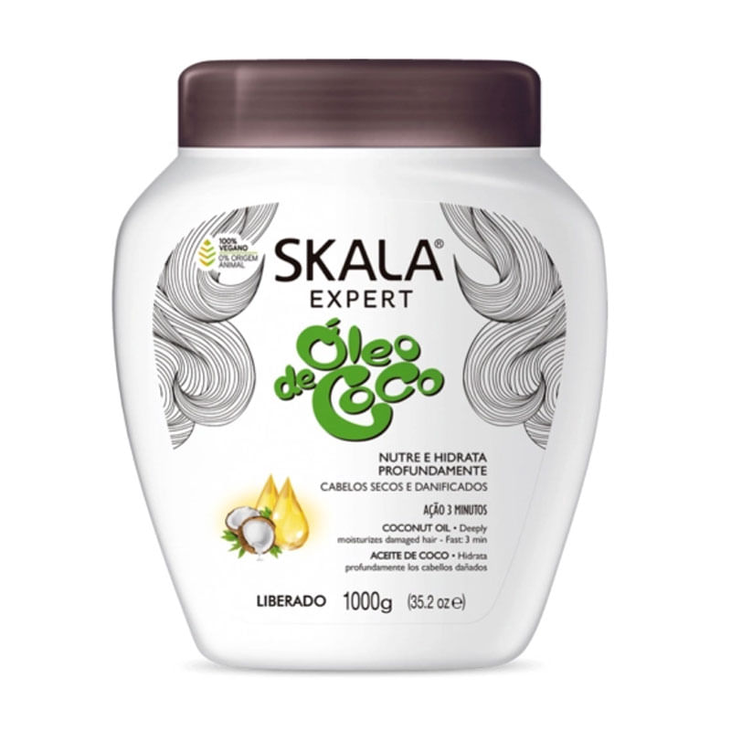 Creme para Tratamento Skala Óleo de Coco 1kg 