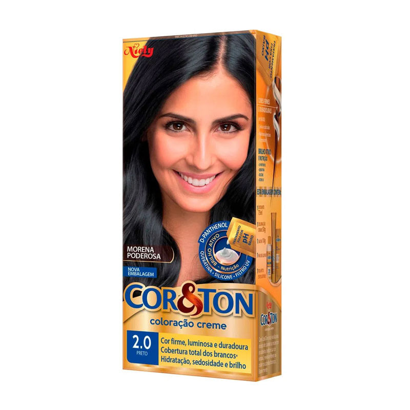 Tinta Niely Cor&Ton 2.0 Preto