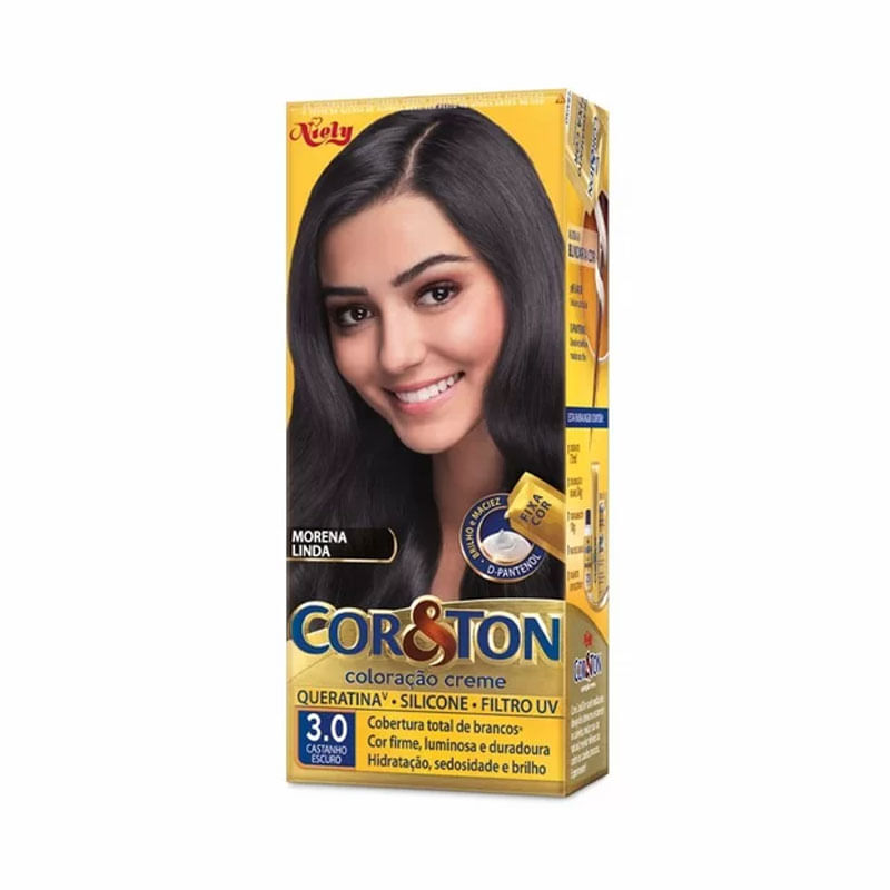 Tinta Niely Cor&Ton 3.0 Castanho Escuro