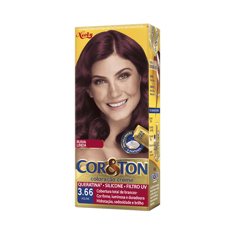 Tinta Niely Cor&Ton 3.66 Violine