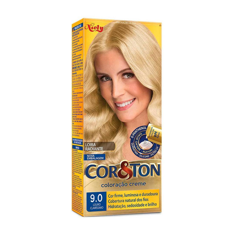 Tinta Niely Cor&Ton 9.0 Louro Claríssimo