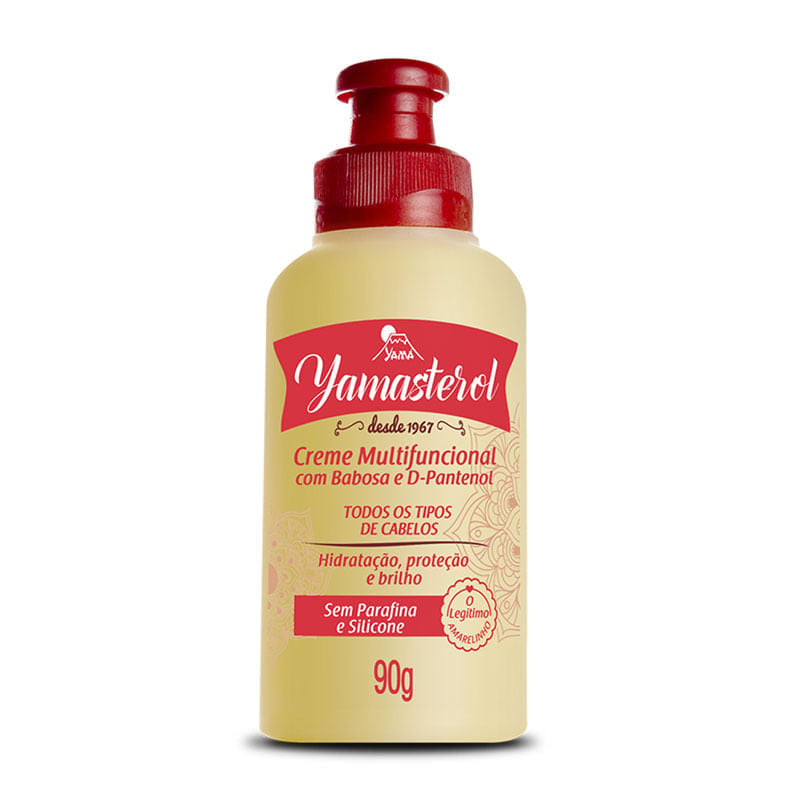 Creme para Cabelo Multifuncional Yamasterol 90g Babosa