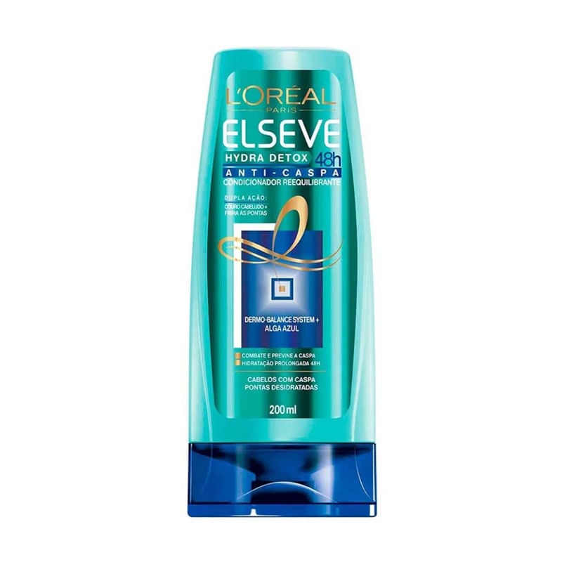 Condicionador Elseve Caspa Zero Hydra Detox 200ml