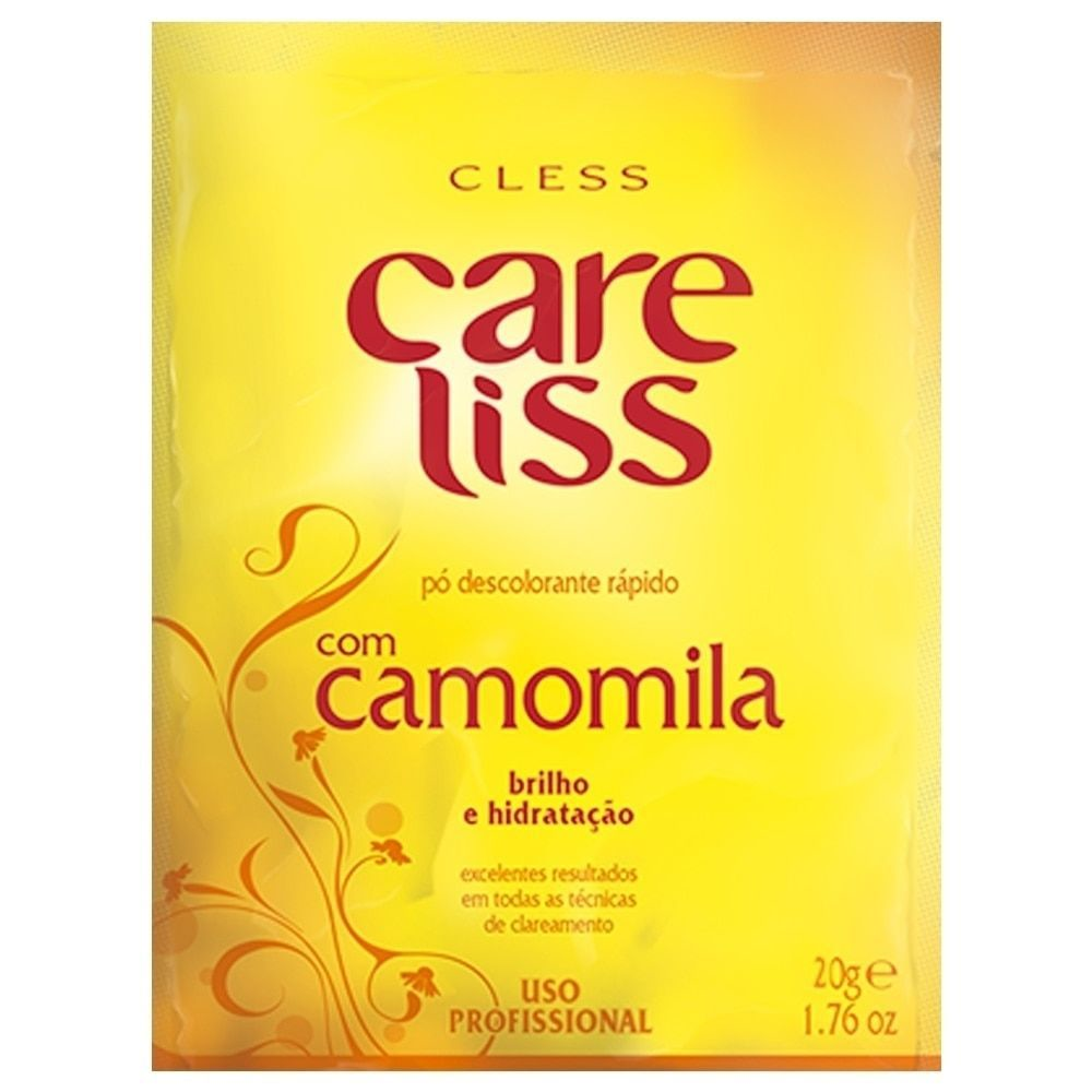 Descolorante em Pó Azul Care Liss Camomila 20g 