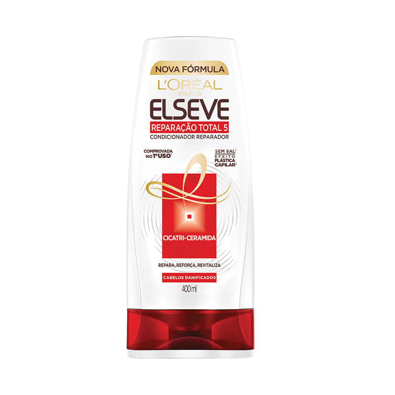Condicionador Elseve 400ml Reparação Total 5