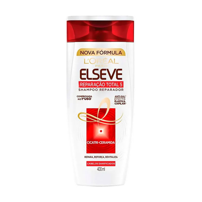 Shampoo Elseve 400ml Reparação Total 5