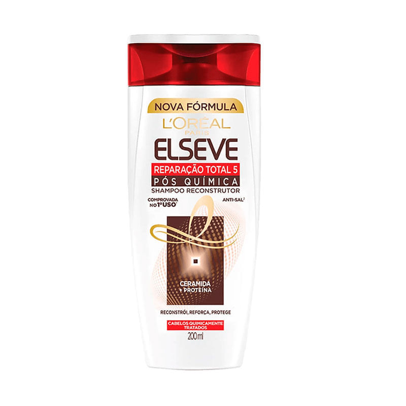Shampoo Elseve Reparação Total 5 Química 200ml