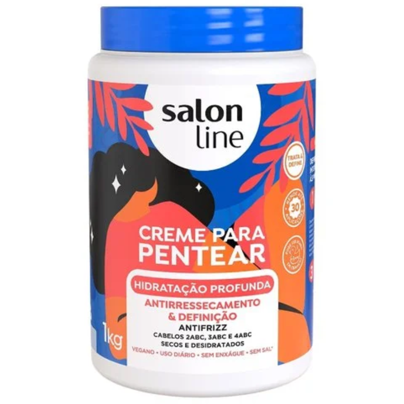 Creme Para Pentear Salon Line 1kg Hidra Profunda