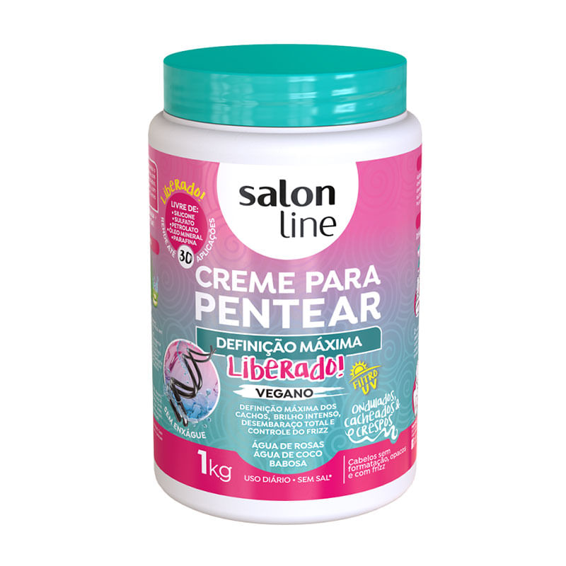 Creme para Pentear Salon Line Definição Maxima Liberado 1kg 