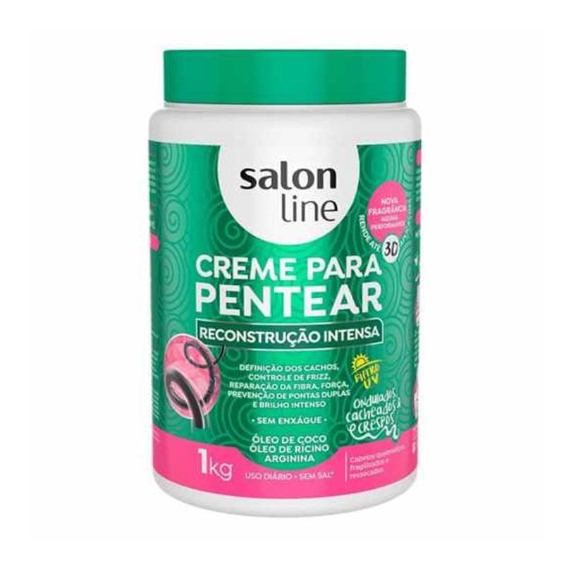Creme Para Pentear Salon Line 1kg Reconstrução Intensa