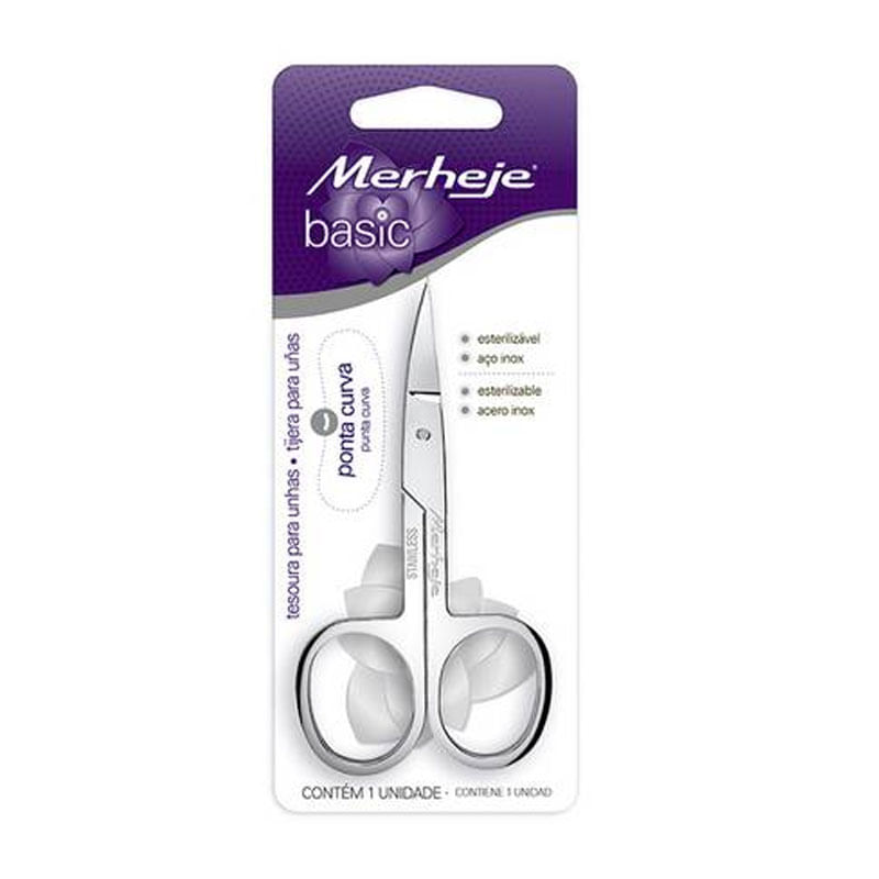 Tesoura Merheje 1un 3.5 Preta 910