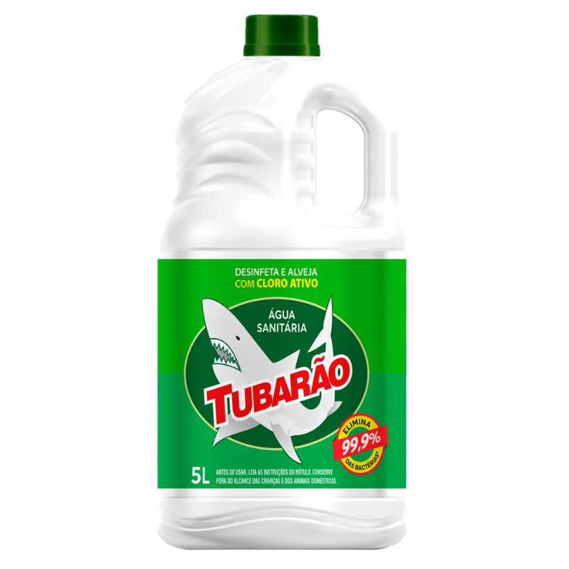 Água Sanitária Tubarão 5L