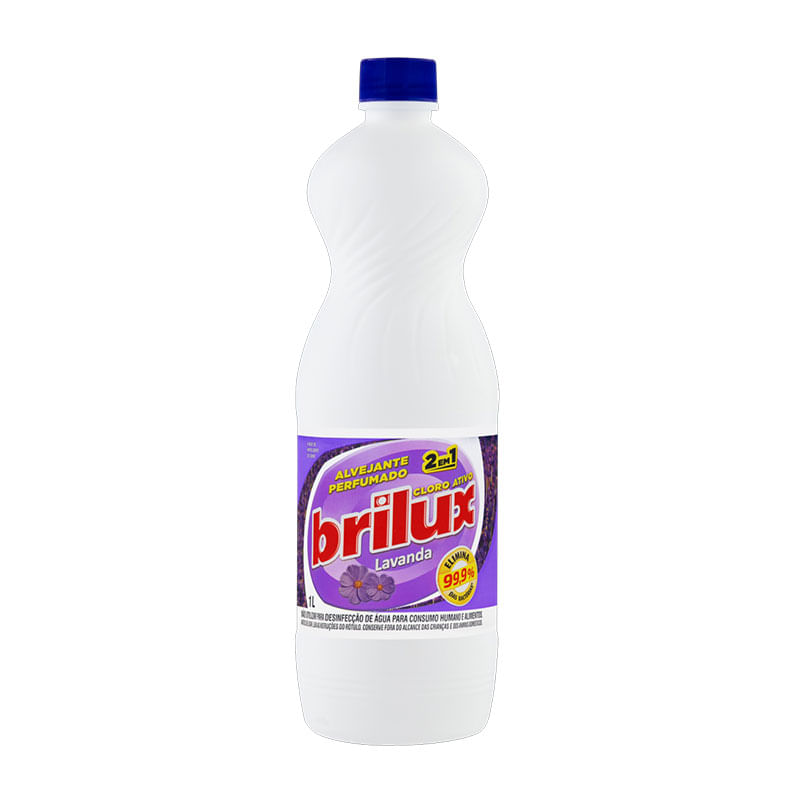 Alvejante Perfumado 2em1 Brilux Lavanda 1L