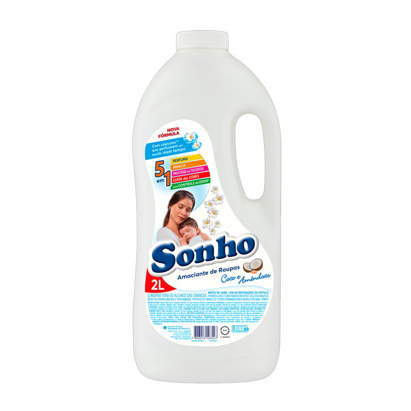 Amaciante Sonho Coco e Amêndoas 2L 