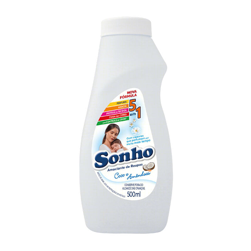 Amaciante Sonho Coco e Amêndoas 500ml 