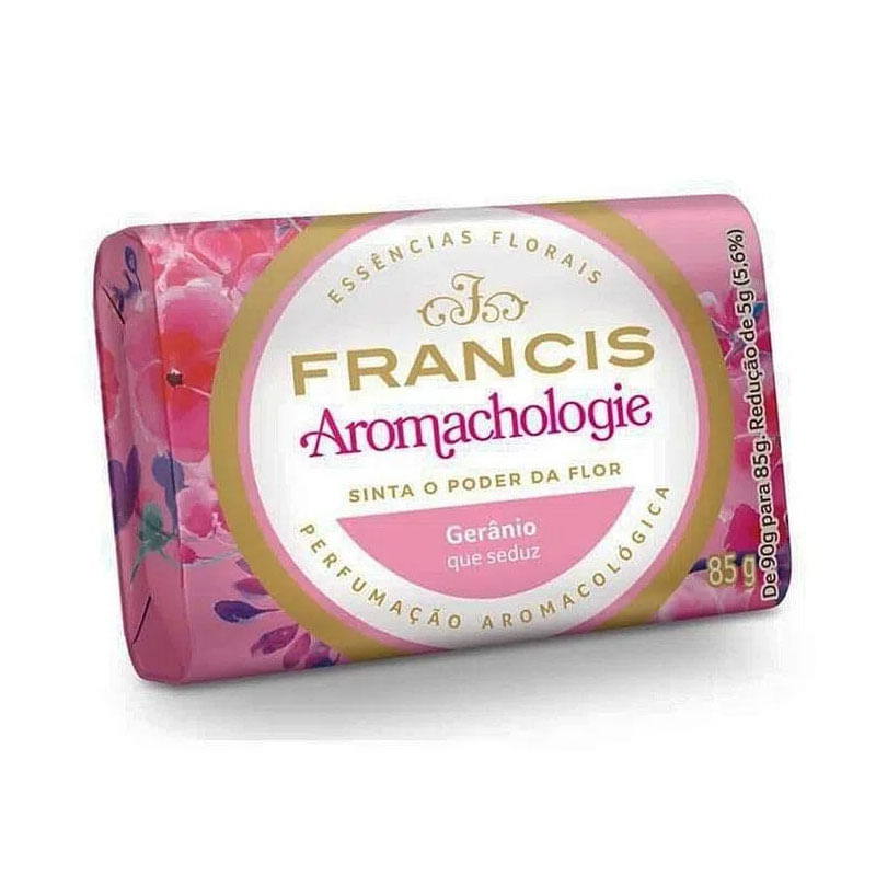 Sabonete Francis 85g Suave Rosa Claro Geranio