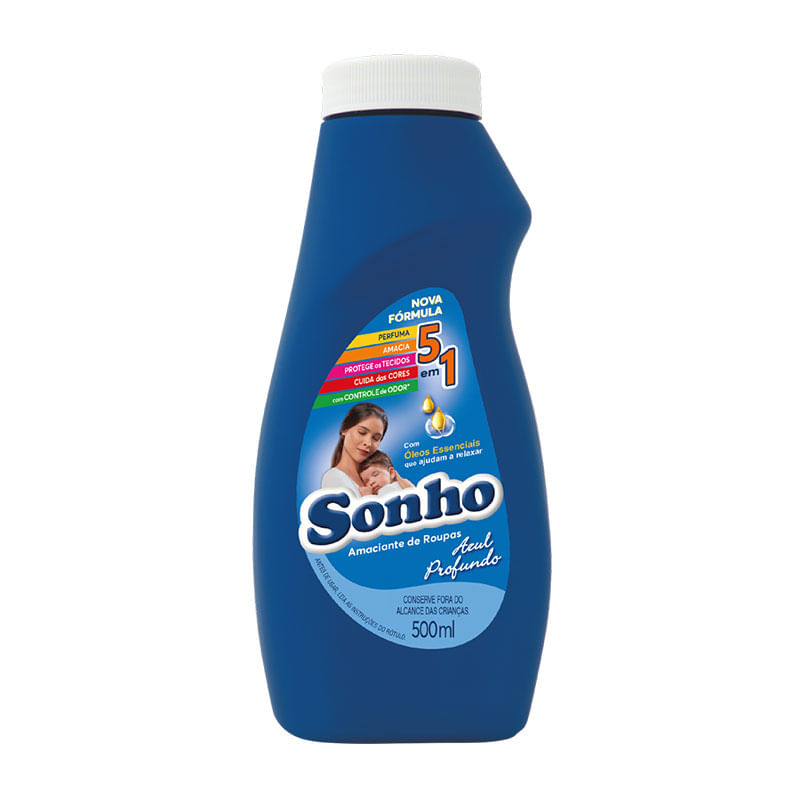 Amaciante Sonho Azul Profundo 500ml  