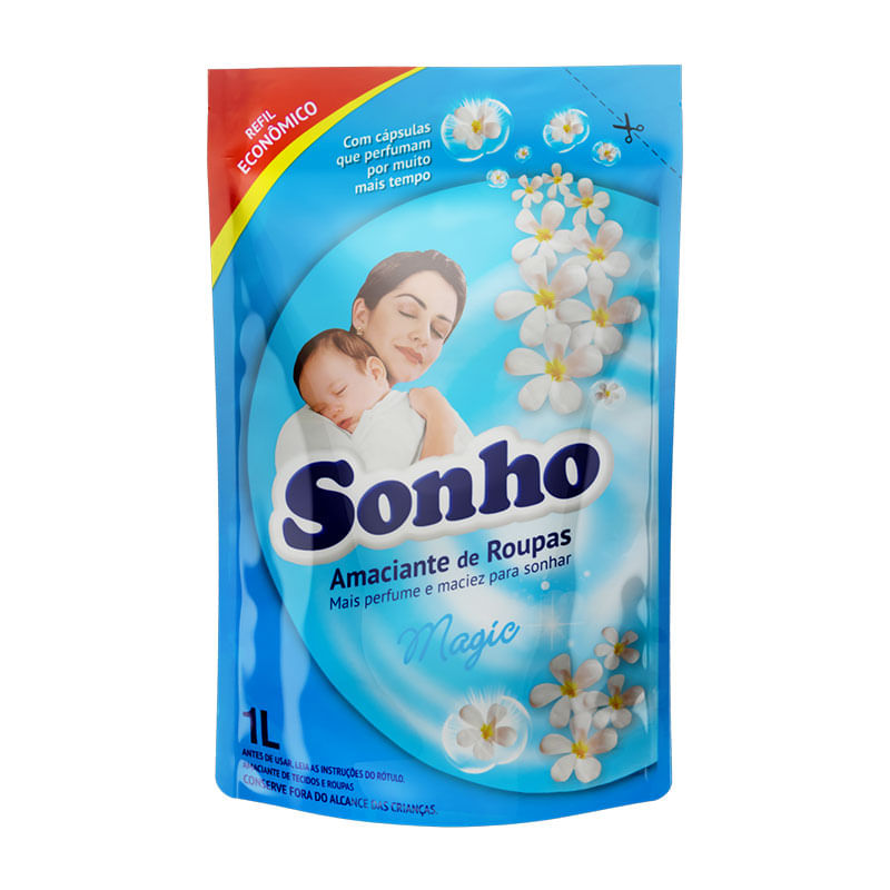 Amaciante Sonho Magic Refil 1L
