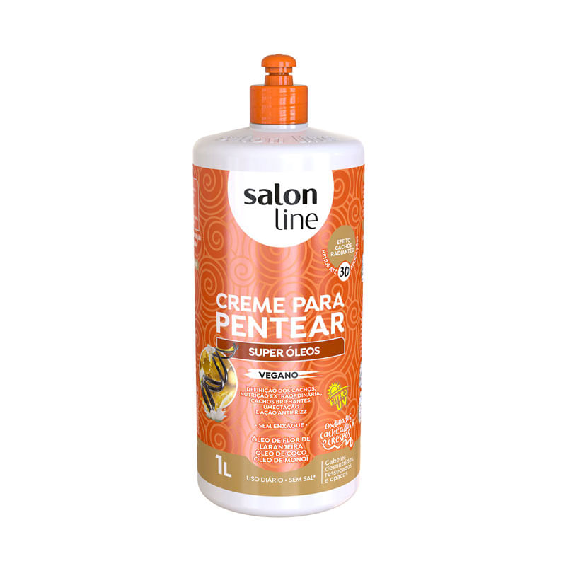 Creme Para Pentear Salon Line 1kg Super Óleos