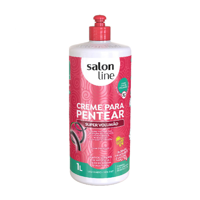 Creme Para Pentear Salon Line 1kg Volumão