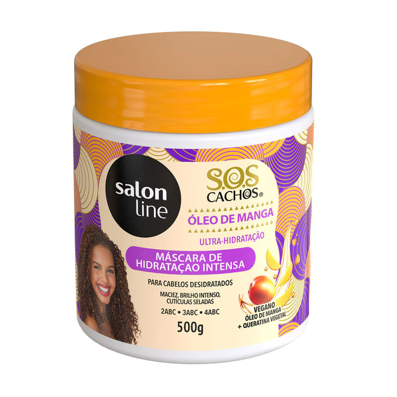 Máscara Salon Line 500g Sos Óleo de Manga