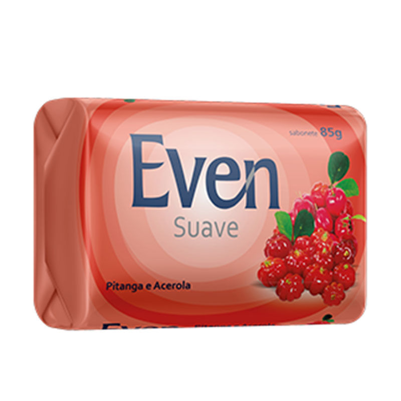 Sabonete Even Suave Pitanga e Acerola 85g 